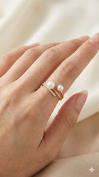 Gold Plated Adjustable Ring | Anti Tarnish