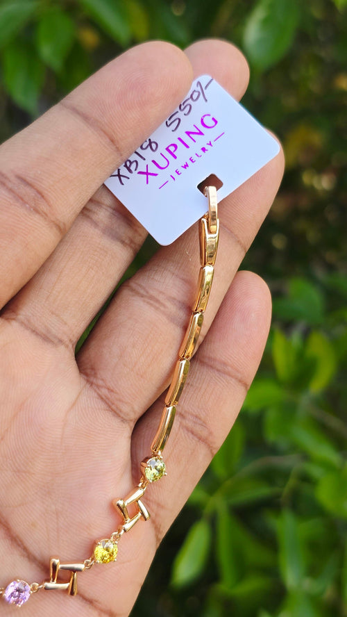 Gold Plated Avek Bracelet | Anti Tarnish