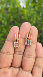 Gold Plated Bar Earring | Anti Tarnish