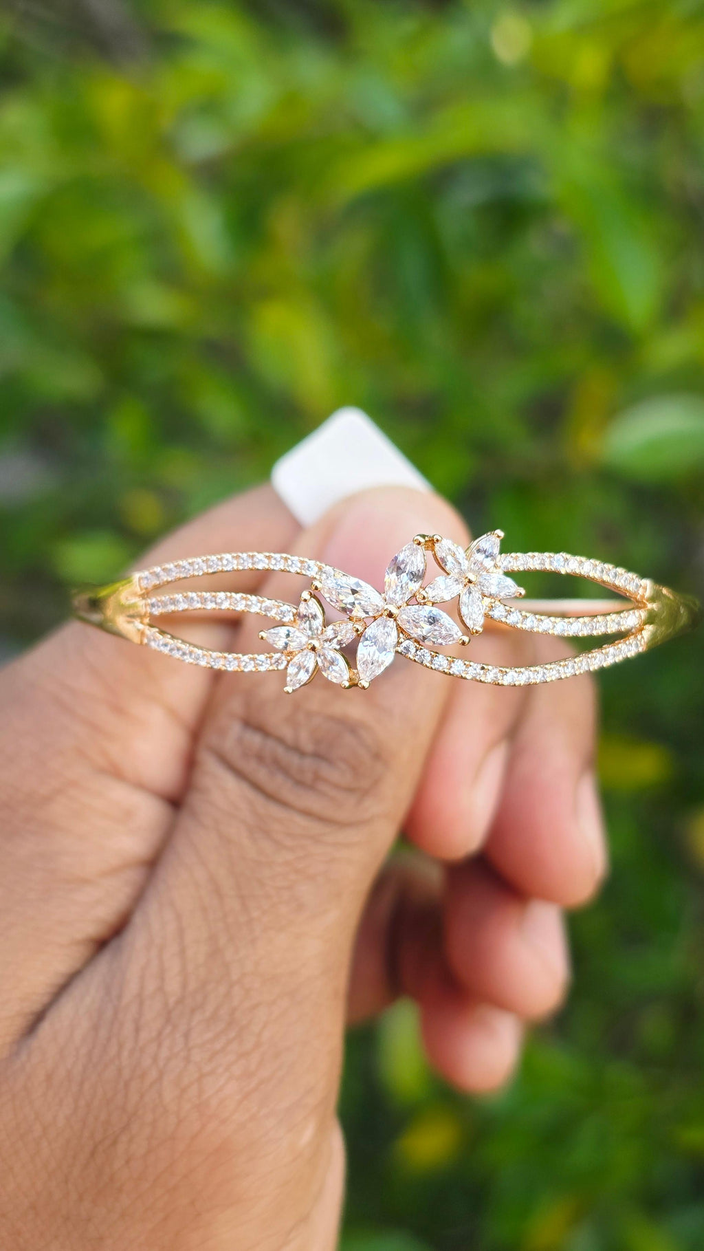Gold Plated Bloom Bracelet | Anti Tarnish