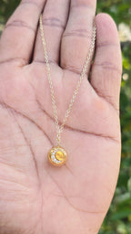 Gold Plated Bounty Pendant | Anti Tarnish