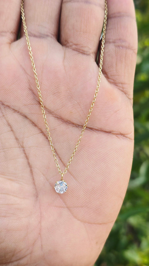 Gold Plated Bright Pendant | Anti Tarnish