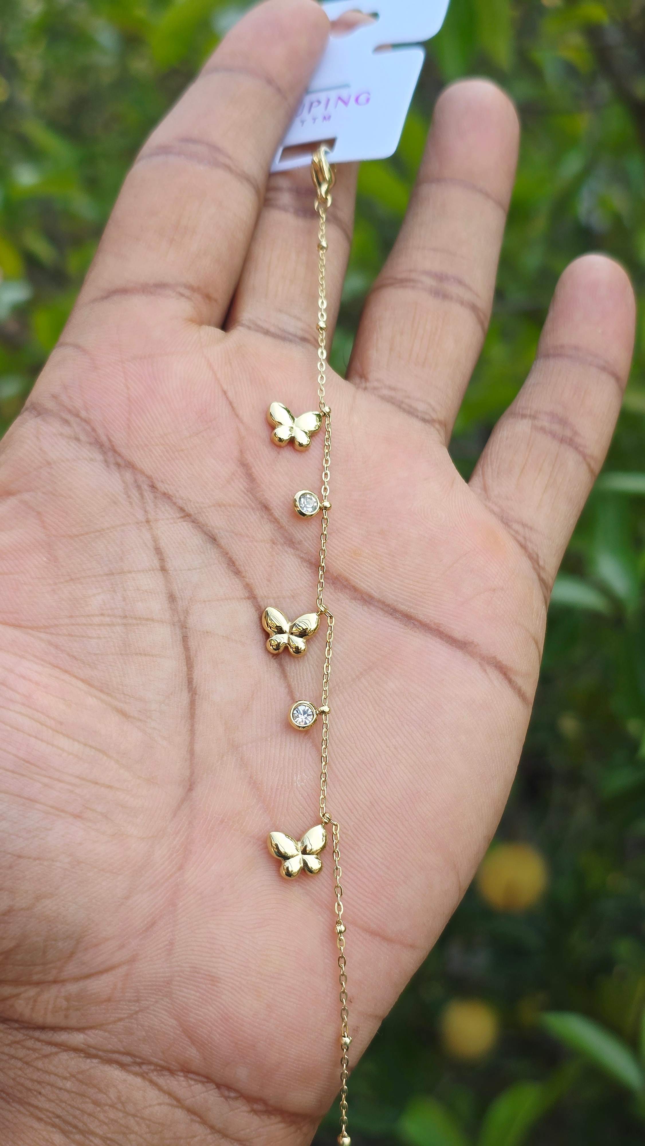 Gold Plated Butter Bracelet | Anti Tarnish