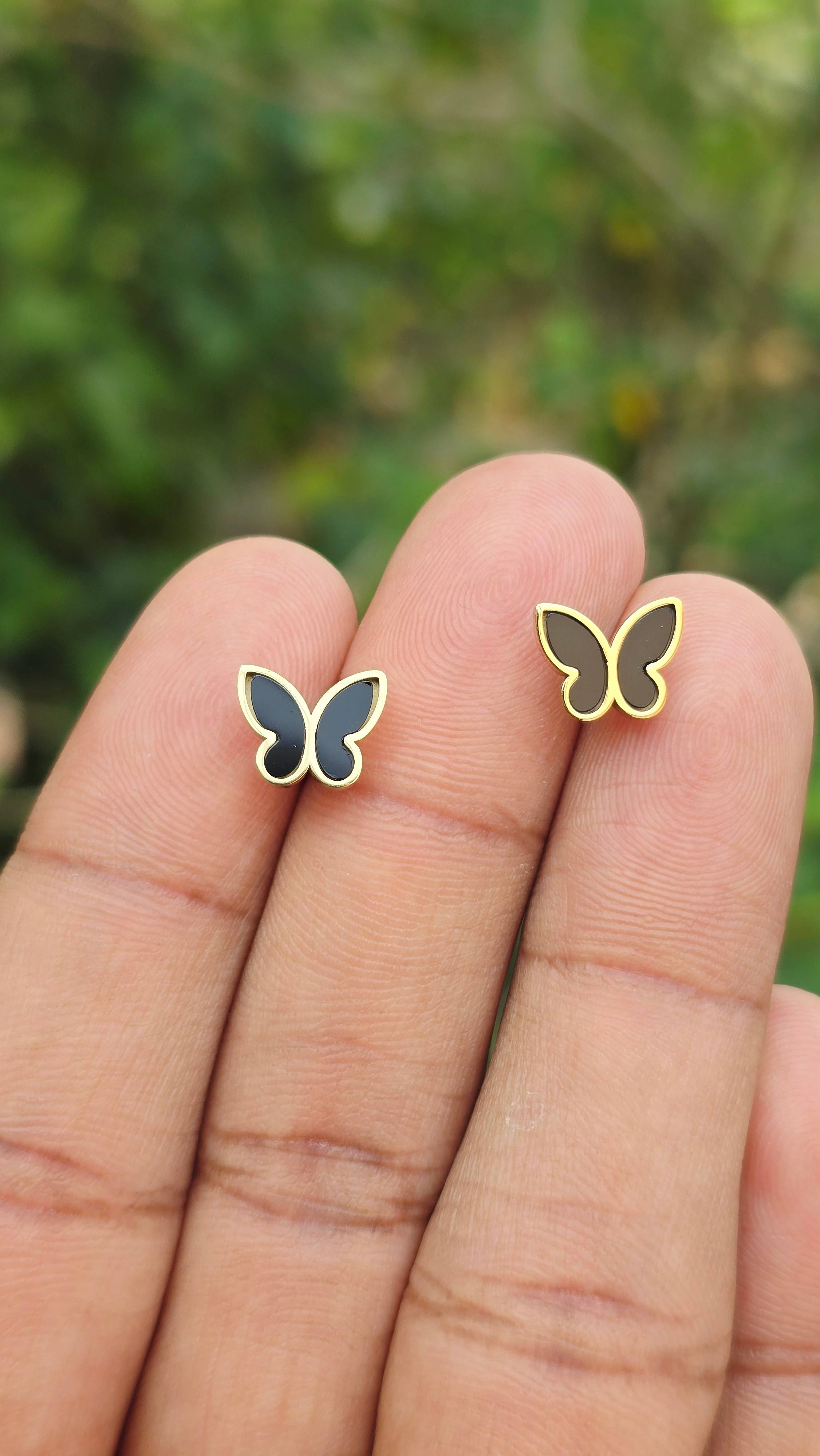 Gold Plated Butter Earring | Anti Tarnish