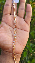 Gold Plated Sachin Bracelet | Anti Tarnish