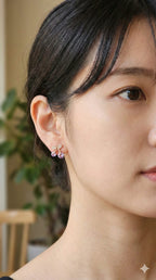 Gold plated Cherry Studs | Anti Tarnish