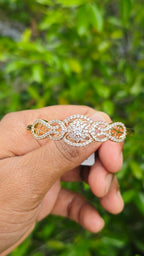 Gold Plated Crystal Bracelet | Anti Tarnish
