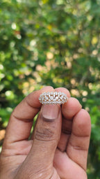 Gold Plated Crystal Ring | Anti Tarnish
