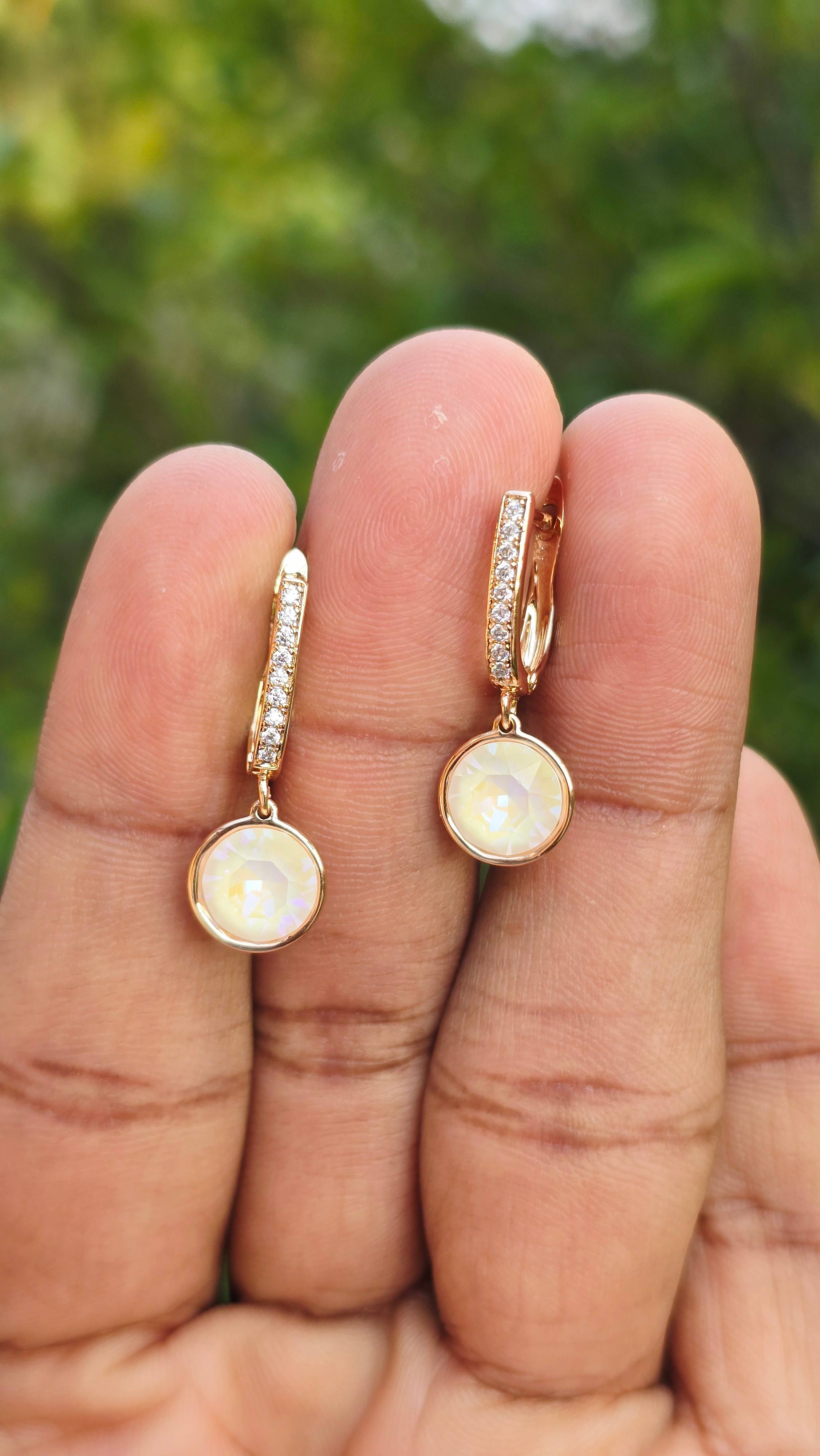 Gold Plated Dow Earring | Anti Tarnish