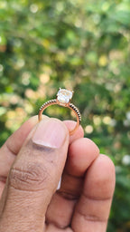 Gold Plated Drop Ring | Anti Tarnish