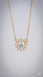 Gold Plated Eva Pendant | Anti Tarnish
