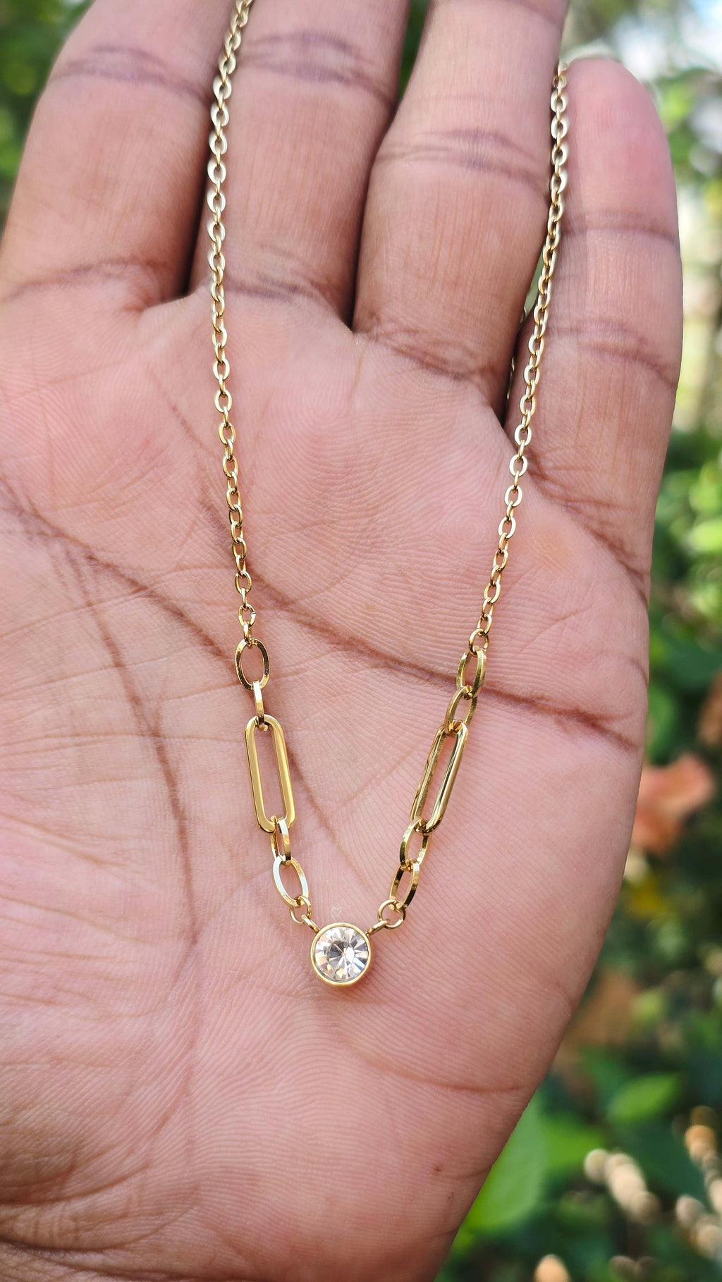 Gold Plated Flicker Pendant | Anti Tarnish