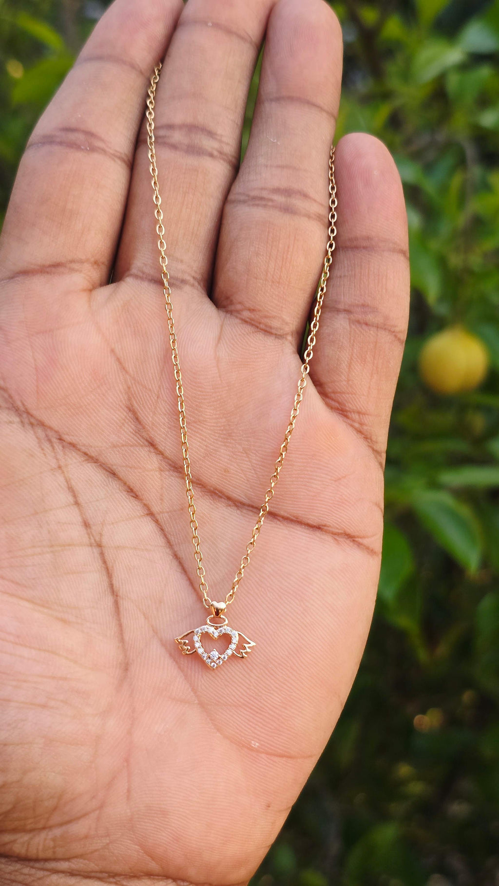 Gold Plated Flying Pendant | Anti Tarnish