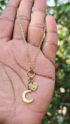 Gold Plated Grace Pendant | Anti Tarnish