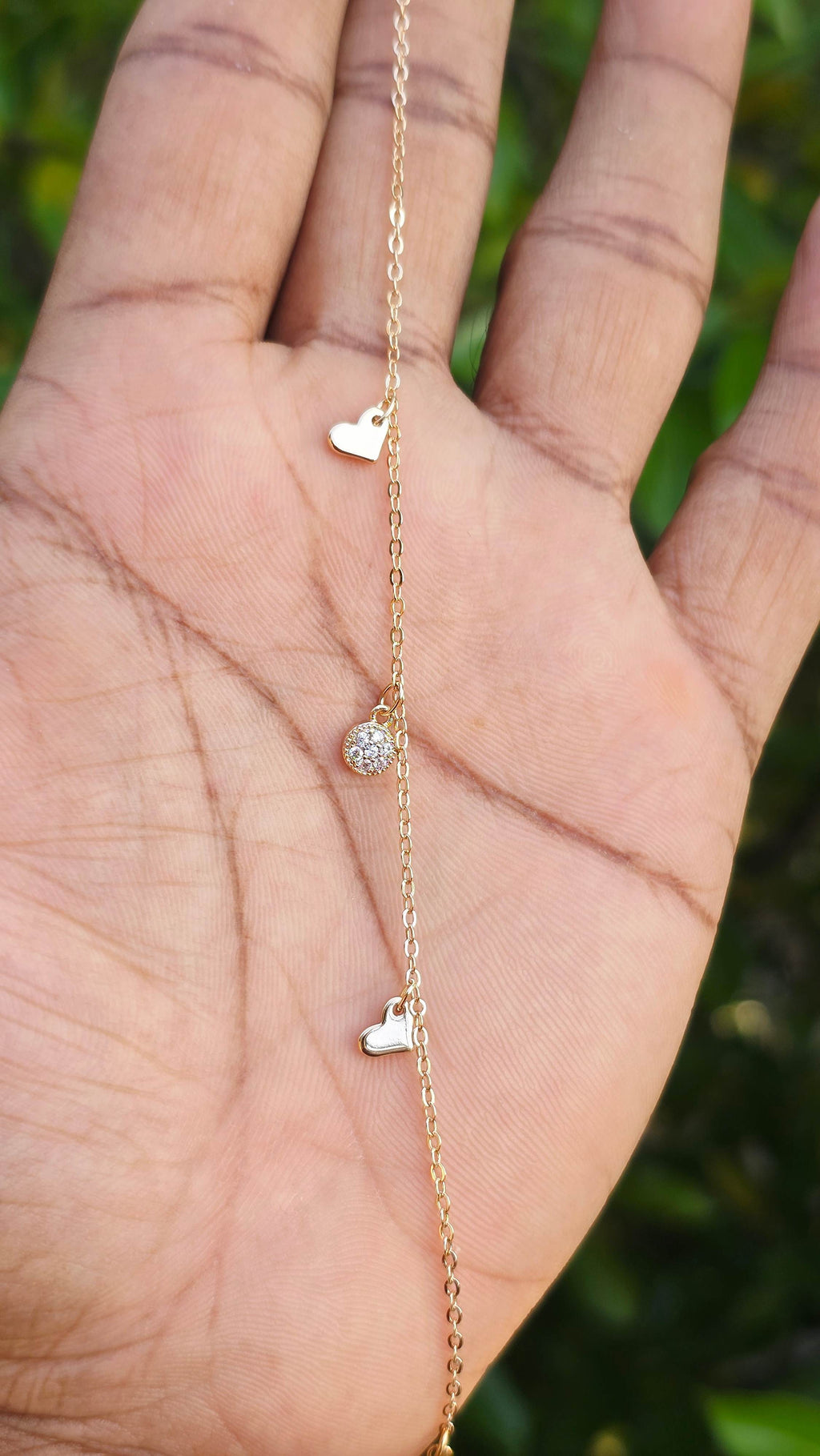 Gold Plated Heart Bracelet | Anti Tarnish