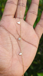 Gold Plated Heart Bracelet | Anti Tarnish