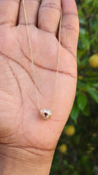 Gold Plated Heart Pendant | Anti Tarnish
