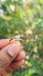Gold Plated Lamp Ring | Anti Tarnish