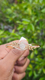 Gold Plated Leafy Bracelet | Anti Tarnish