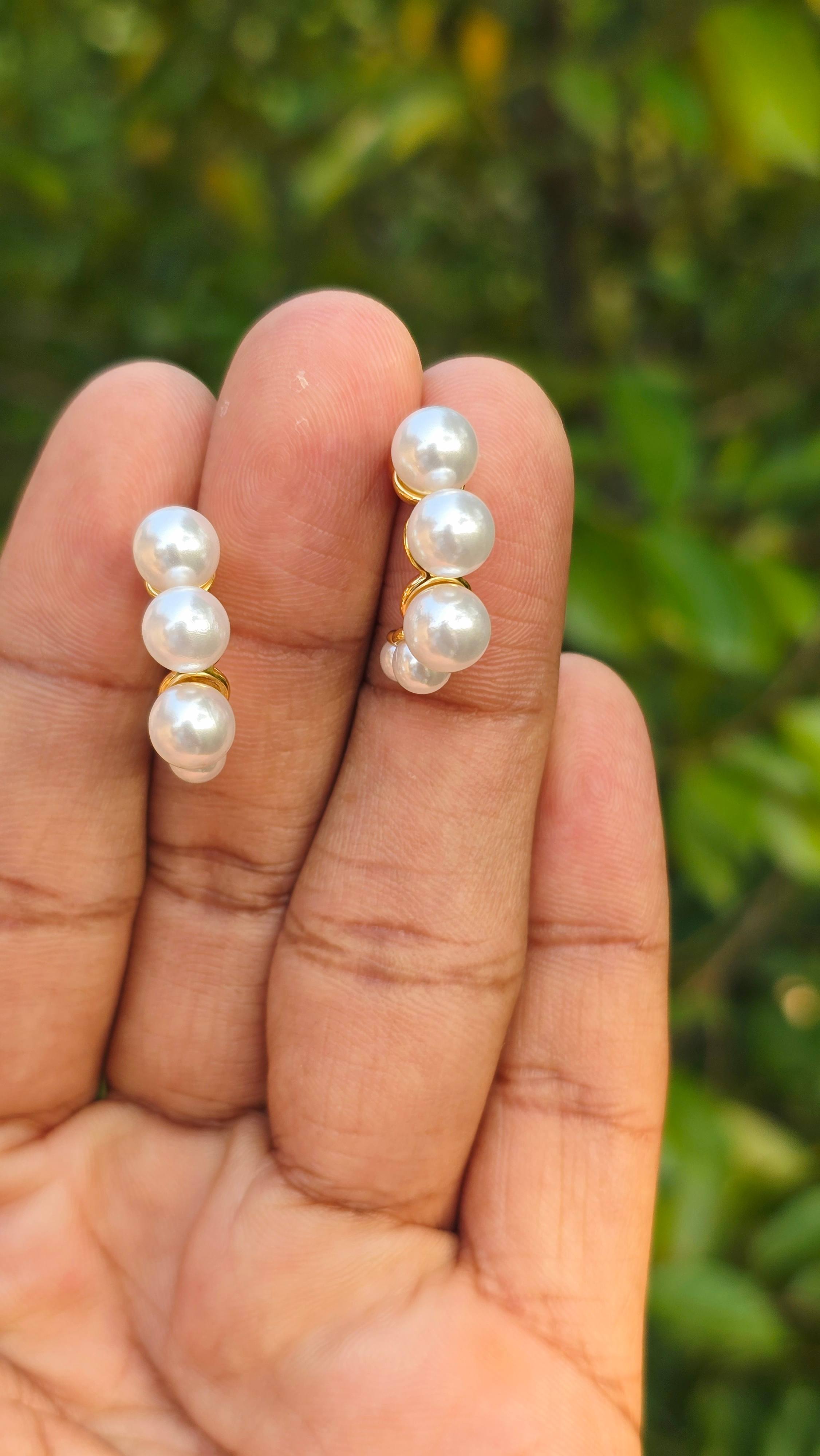 Gold Plated Lee Earring | Anti Tarnish