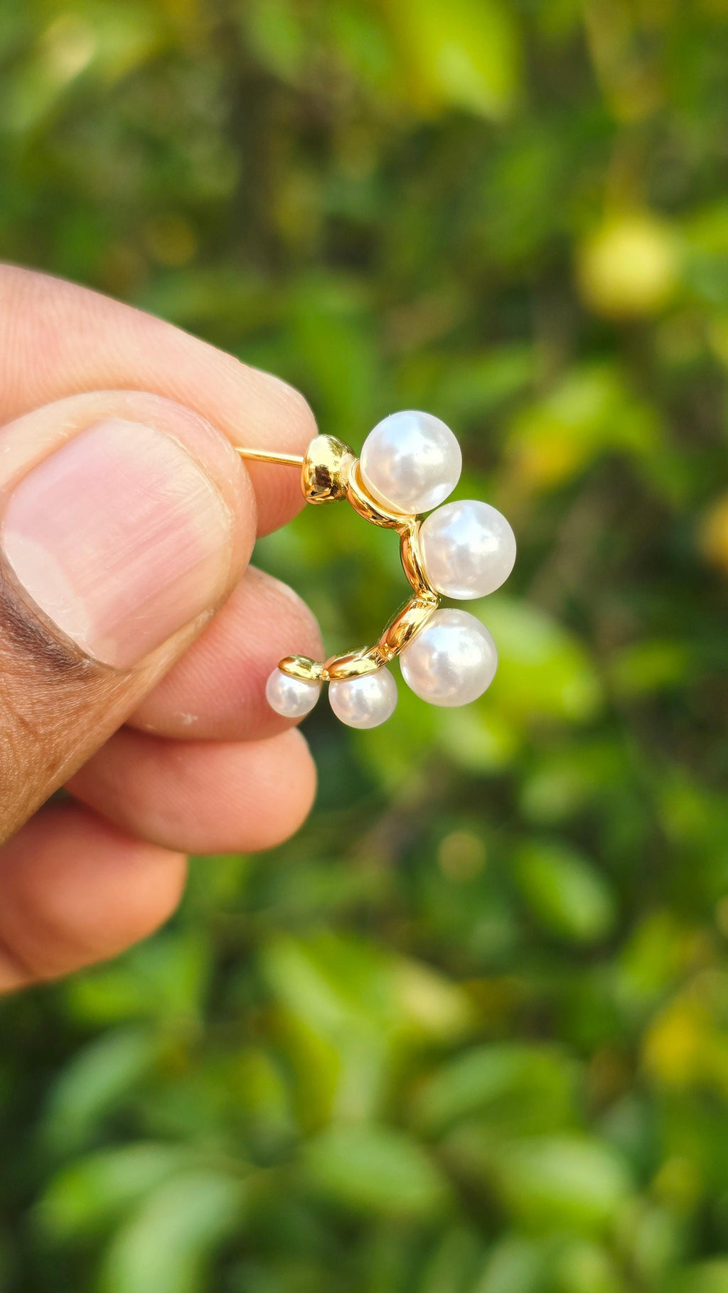 Gold Plated Lee Earring | Anti Tarnish