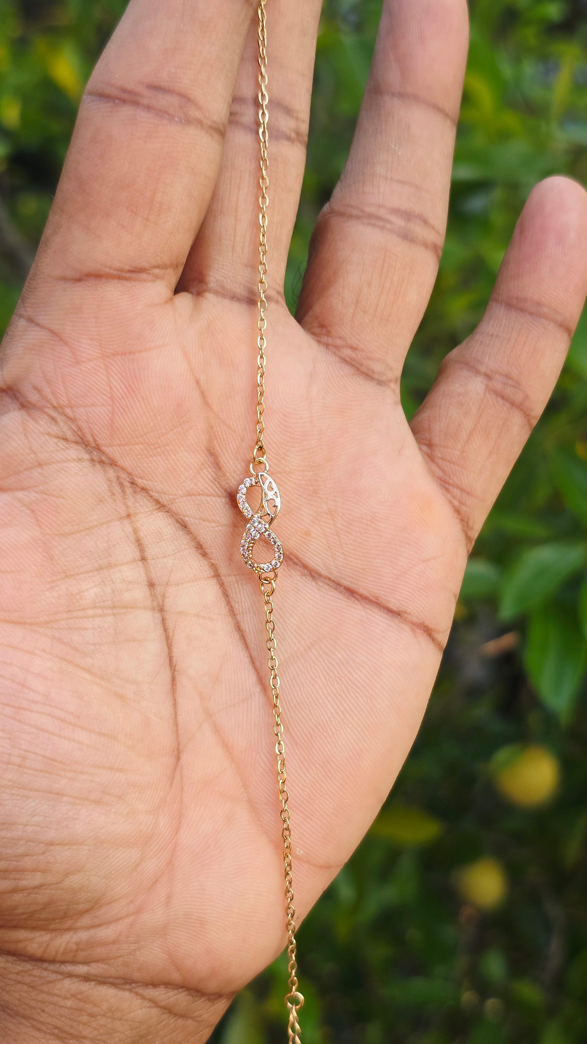 Gold Plated Loop Bracelet | Anti Tarnish
