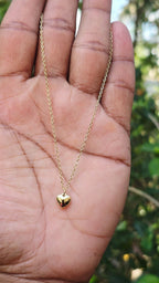 Gold Plated Love Pendant | Anti Tarnish