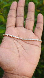 Gold Plated Multi Stone Bracelet | Anti Tarnish