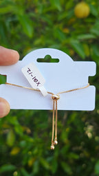 Gold Plated Multi Stone Bracelet | Anti Tarnish