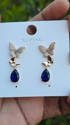 Gold Plated Orbs Earring | Anti Tarnish