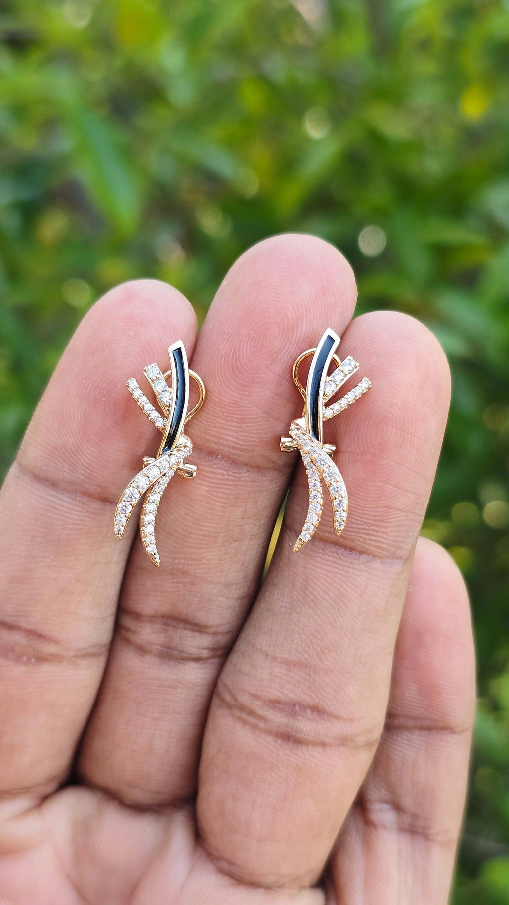 Gold Plated Pod Earring | Anti Tarnish