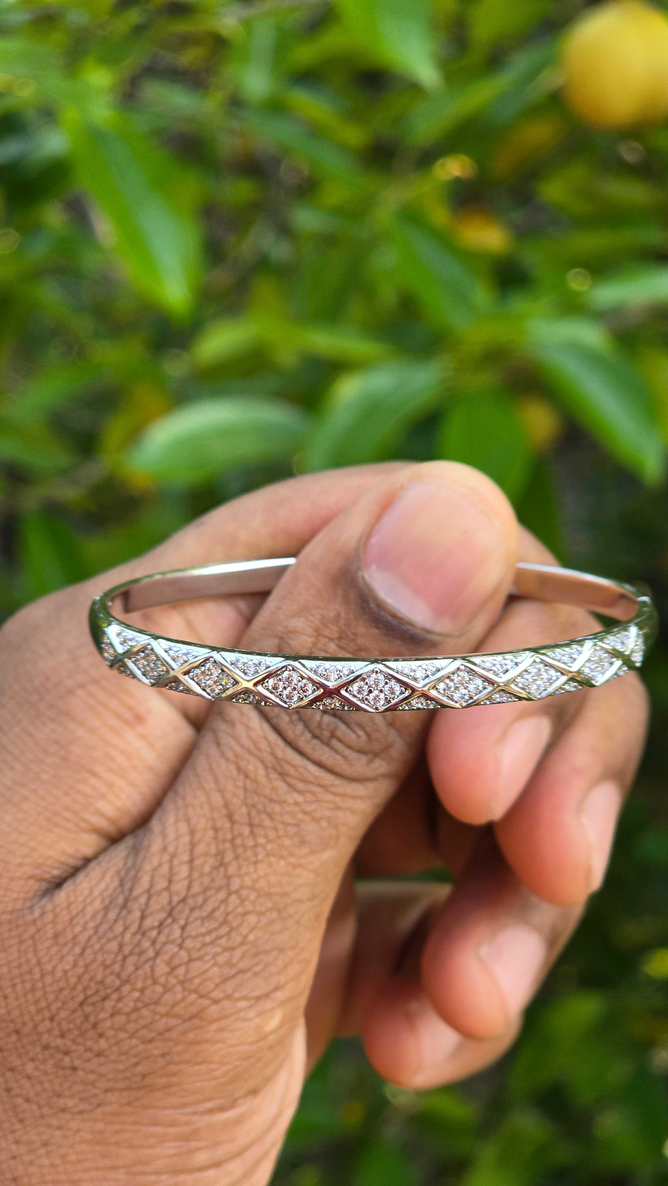 Gold Plated Ripple Bracelet | Anti Tarnish