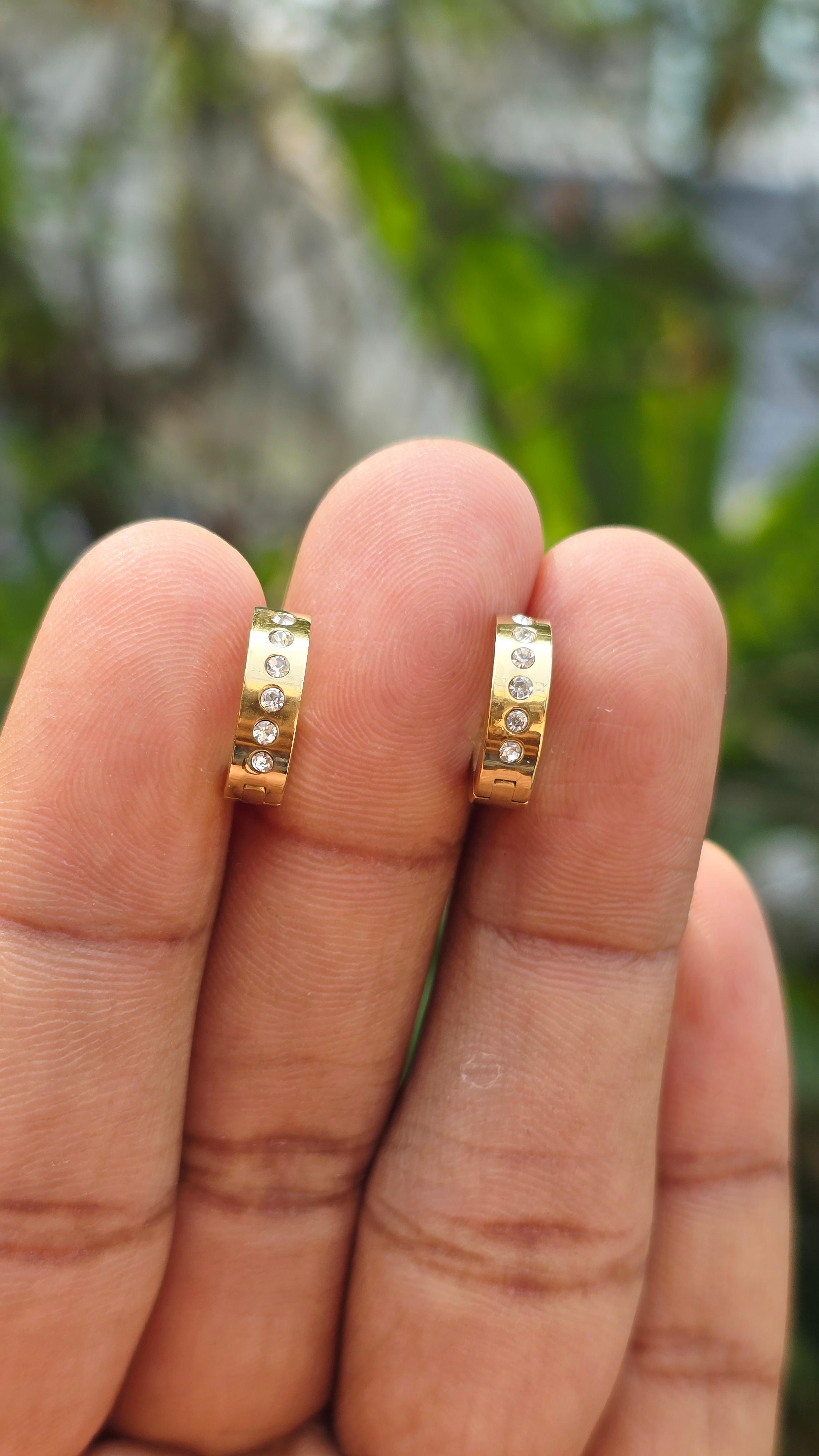 Gold Plated Romo Earring | Anti Tarnish