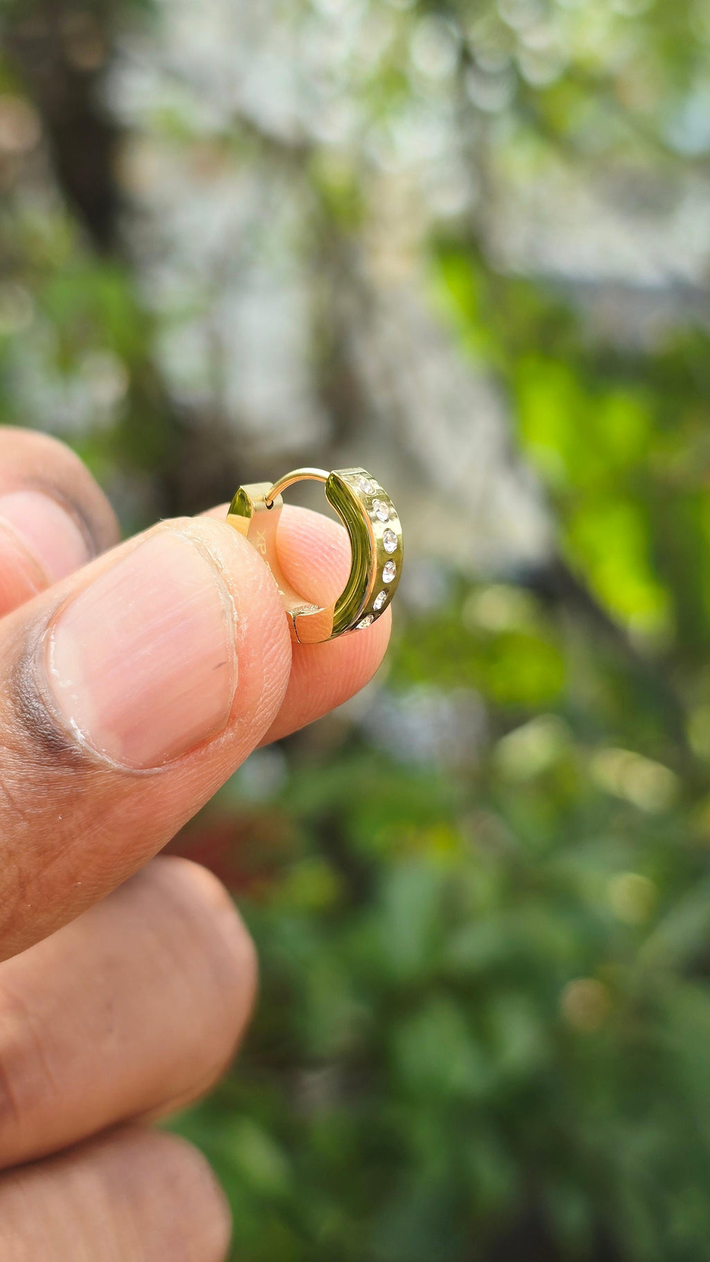 Gold Plated Romo Earring | Anti Tarnish