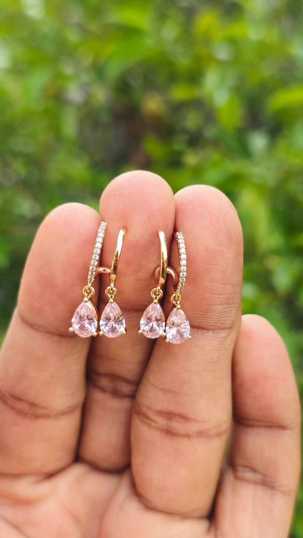 Gold Plated Regal Studs | Anti Tarnish