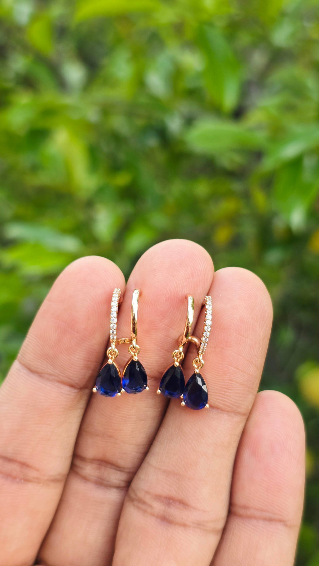 Gold Plated Regal Studs | Anti Tarnish