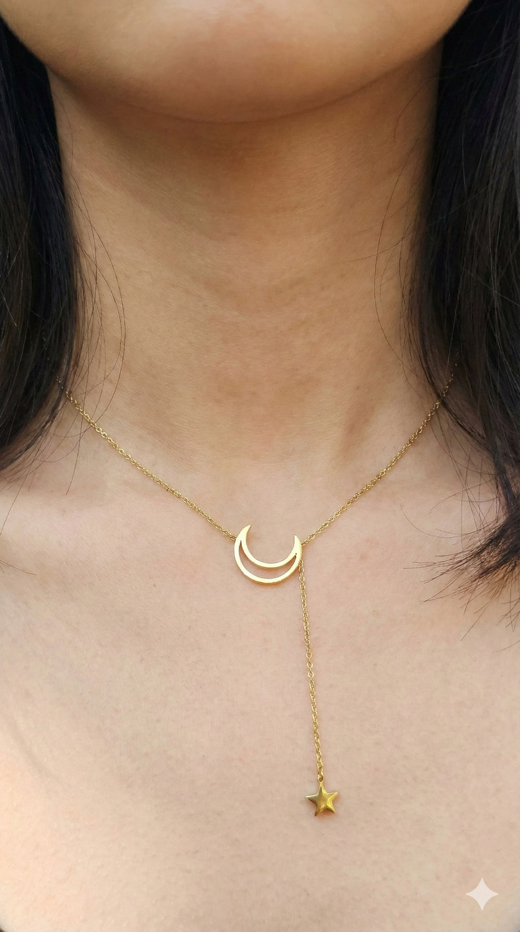 Gold Plated Shooting Pendant | Anti Tarnish