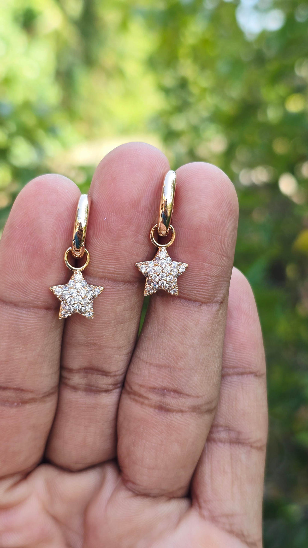 Gold Plated Sky Earring | Anti Tarnish