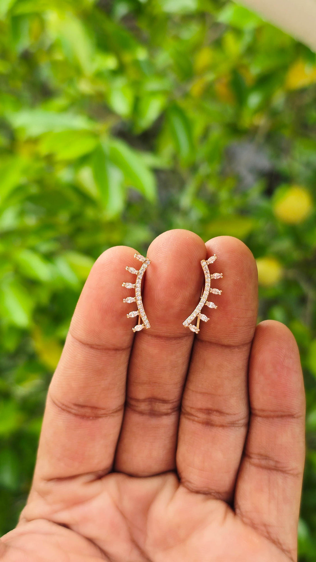 Gold Plated Solar Studs | Anti Tarnish