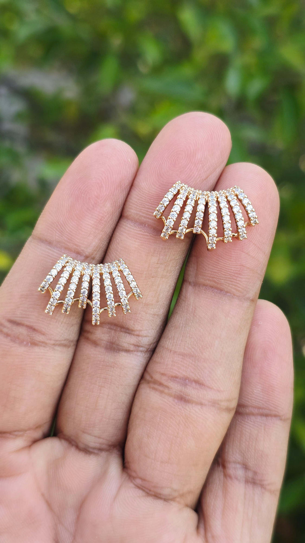 Gold Plated Spider Earring | Anti Tarnish