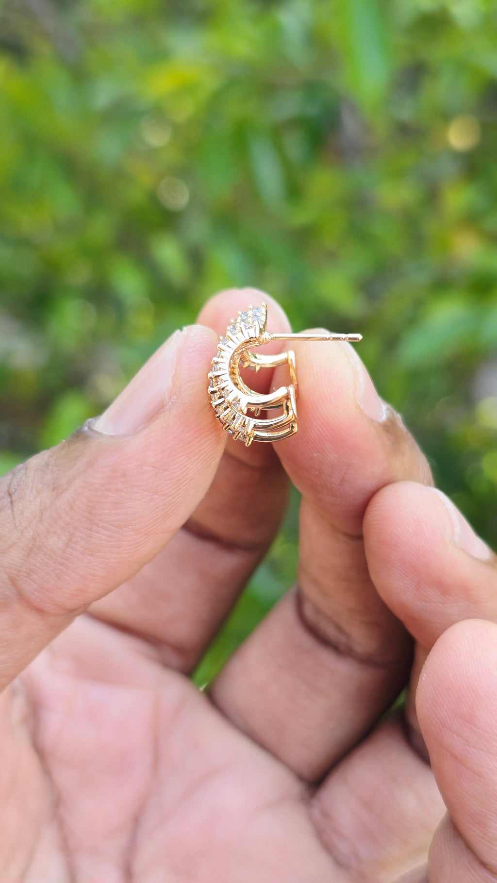 Gold Plated Spider Earring | Anti Tarnish