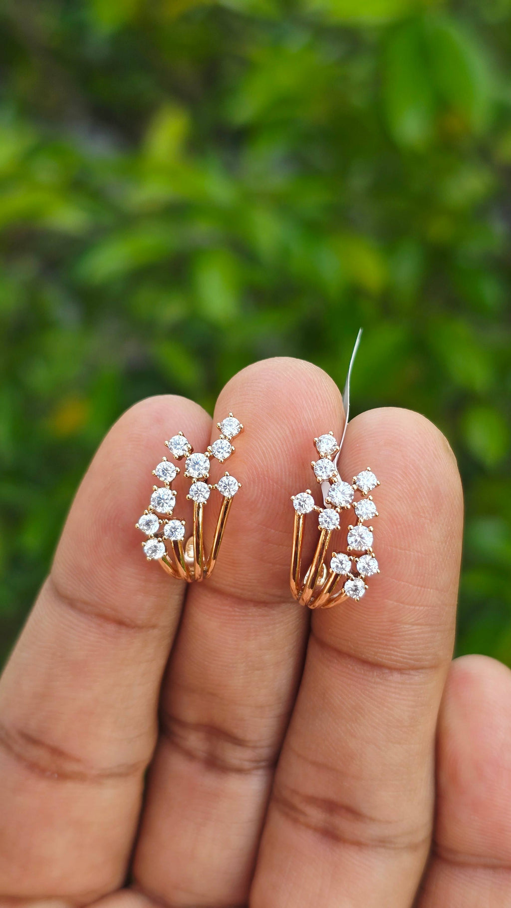Gold Plated Spring Studs | Anti Tarnish