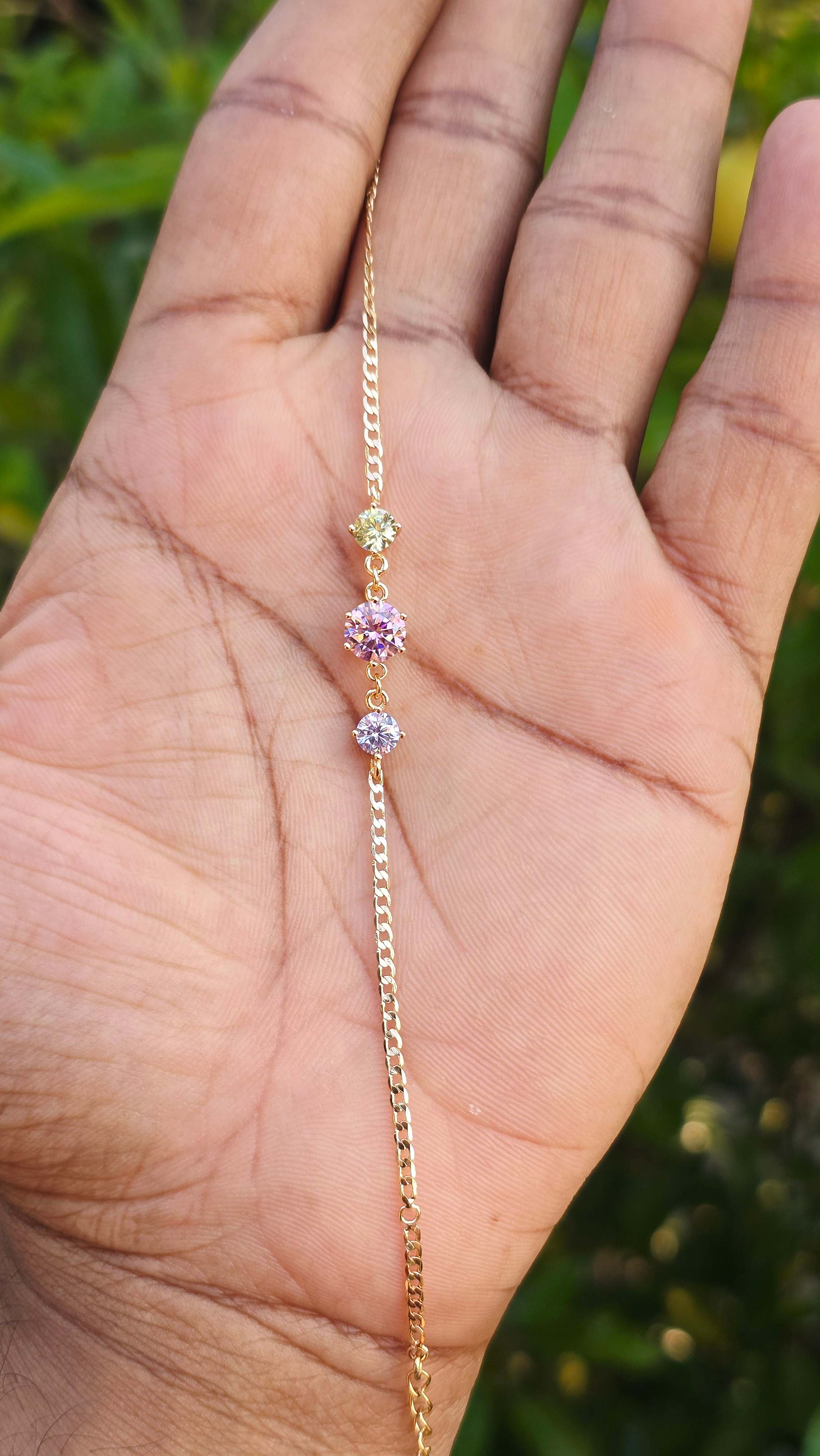 Gold Plated Trio Bracelet | Anti tarnish