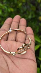 Gold Plated Twin Heart Bracelet | Anti Tarnish