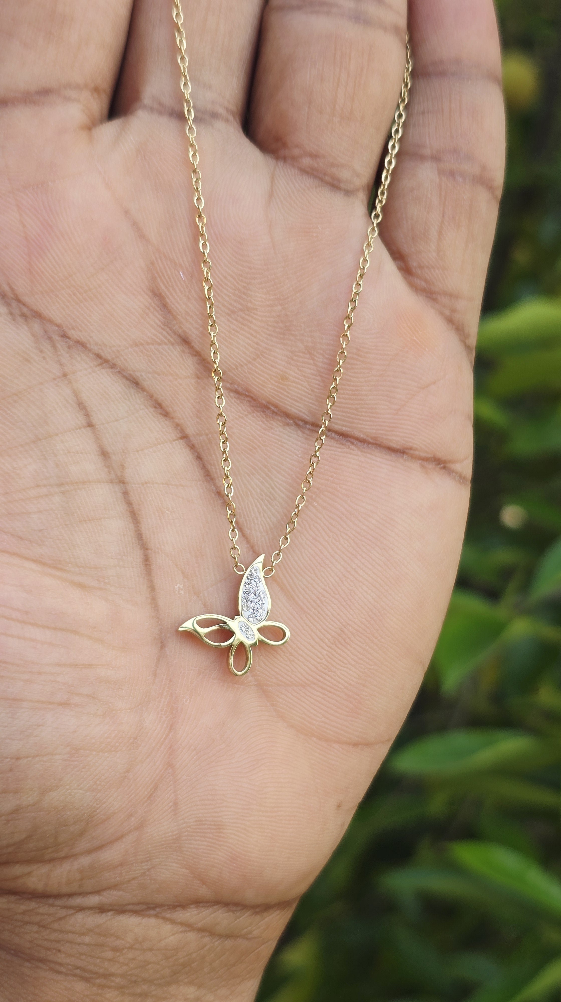 Gold Plated Wings Pendant | Anti Tarnish
